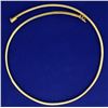 Image 1 : 18 Inch Omega Necklace