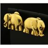 Image 2 : 18k Elephant Earrings