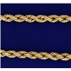 Image 2 : 30 1/2 Inch Rope Style Neck Chain