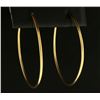 Image 2 : 1 1/2 Inch Hoop Earrings