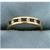 Image 1 : Diamond and Ruby Band Ring
