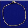 Image 1 : 7 1/4 Inch Flat S Link Bracelet