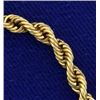 Image 2 : 7 1/4 Inch Rope Style Bracelet