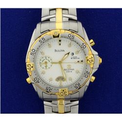 Men's Buloua Millenia 100m Two-Tone Watch