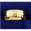 Image 1 : Men's 7mm Wedding Band Ring Unique Pattern
