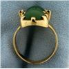 Image 3 : Jade and Diamond Ring