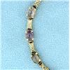 Image 2 : Diamond and Quartz Bracelet