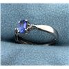 Image 2 : Tanzanite and Diamond Ring
