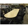 Image 2 : MAPLE 12' RACETRACK BOARDROOM TABLE