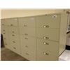 Image 2 : BEIGE 5 DRAWER LATERAL FILE CABINET