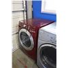 Image 2 : MAYTAG 4000SERIES 4.5CF RED FRONT LOAD WASHER - WORKING