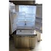 Image 2 : SAMSUNG STAINLESS STEEL FRENCH DOOR FRIDGE AND BOTTOM FREEZER WITH ICE AND WATER