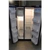 Image 2 : FRIGIDAIRE SIDE BY SIDE STAINLESS STEEL FRIDGE WITH ICE AND WATER