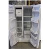 Image 2 : FRIGIDAIRE SIDE BY SIDE FRIDGE WITH ICE AND WATER