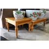 Image 2 : PINE COFFEE AND END TABLE SET