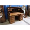 Image 1 : OAK ROLL TOP DESK