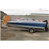 Image 1 : BAYLINER CAPRI BOAT WITH 125 FORCE OUTBOARD MOTOR AND TRAILER WITH REGISTRATION