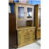Image 2 : SOLID PINE BUFFET AND HUTCH