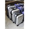 Image 2 : 3 PIECE SAMSONITE LUGGAGE SET, GREY