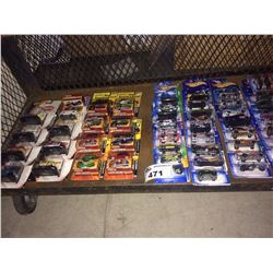 SHELF LOT OF COLLECTABLE TOY CARS