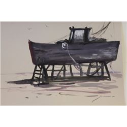 "BOAT DOCK" BY MICHAEL SCHOFIELD