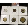 Image 1 : (6) Various Tokens or medals.