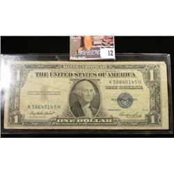 Series 1935E U.S. One Dollar Silver Certificate.