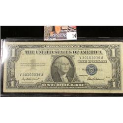 Series 1957 U.S. One Dollar Silver Certificate.