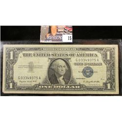 Series 1957A U.S. One Dollar Silver Certificate.