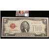 Image 1 : Series 1928D Two Dollar U.S. Note with Red Seal.