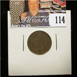 1894 Indian head Cent, Good.