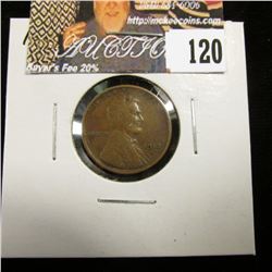 1912 S Lincoln Cent, VF.