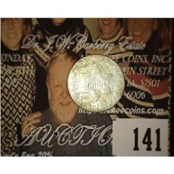 1853 Three Cent Silver, AG-G.