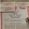 Image 2 : "Specimen $5000 City of Ankeny General Obligation Bond Corporate Purpose", three attached coupons; 1