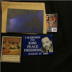 "San Francisco Exposition Hart Schaffner & Marx Good clothes makers Chicago, Illinois" Stamp or Stic