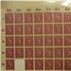 Image 2 : Partial Sheet of 5 Pfennig German Stamps, mint condition. Pre Nazi era.