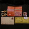 Image 1 : (3) mint condition Cigar Bands; (6) two type "Free Beer" tickets from "H. Jacobsen 2401 Cuming"; "De