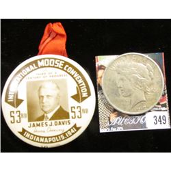 Celluloid Mirror "International Moose Convention A Third of A Century of Progress 53rd 53rd James J.