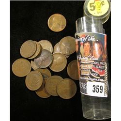 (17) 1909 P & (1) 1909 P VDB Lincoln Cents, grades up to EF.