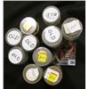 Image 2 : (10) Rolls of Old U.S. Wheat Cents in plastic tubes, each marked "OLD".