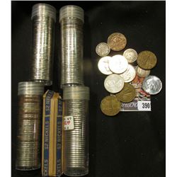 Over 200 Canada Nickels, which I have not checked for dates. In plastic tubes. Various grades. Inclu