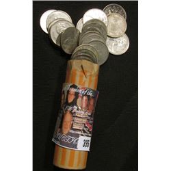 (43) Canada Quarters, unsorted and including several Silver coins.