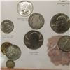 Image 3 : Oak framed set of "United States of America Twentieth Century Type Coins 1901-2000", some of the coi