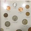Image 5 : Oak framed set of "United States of America Twentieth Century Type Coins 1901-2000", some of the coi