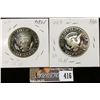 Image 2 : 2000S PF70 & 2003S Silver PF 70 Kennedy Half Dollars.