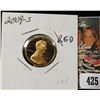 Image 1 : 2009 S Lincoln Cent, Proof 70 Red.