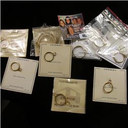 (9) Gold-Filled Bezels for smaller Gold Pieces.