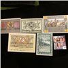 Image 1 : (5) Different Crisp Uncirculated German Notgeld Banknotes, 1920-21 era, includes 25 pfennig, 50 pfen