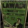 Image 1 : Large Poster "Mysterios Lawain in Person America's Foremost Magician and Mystifying Wonders featurin