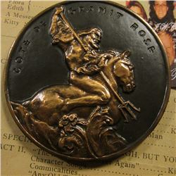 "Cote De Granit Rose",Poseidon on obv. "TreBeurden/Ploumanac'h/Pleumeur Bodou/Perros-Guirec/Trecaste